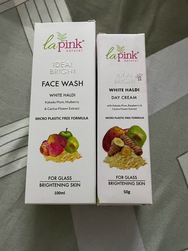 Never Used // Combo Of Face Wash & Day Cream