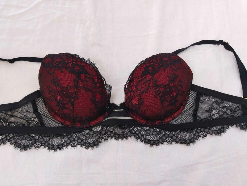 lace lingerie push-up bra