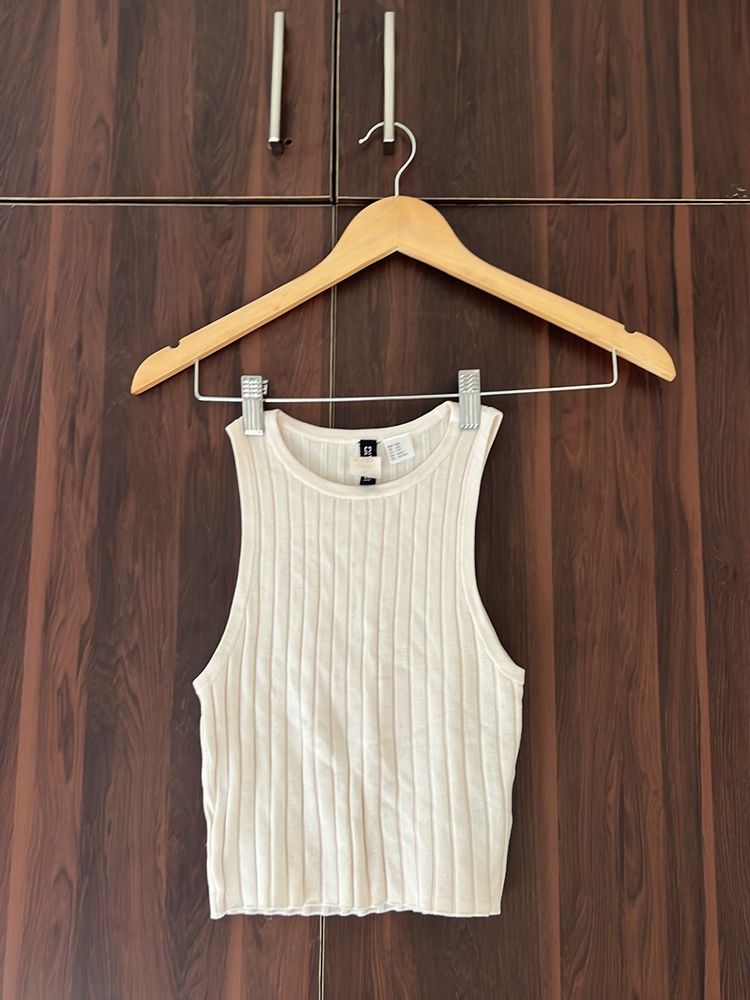 High Neck Slim Fit Tank Top