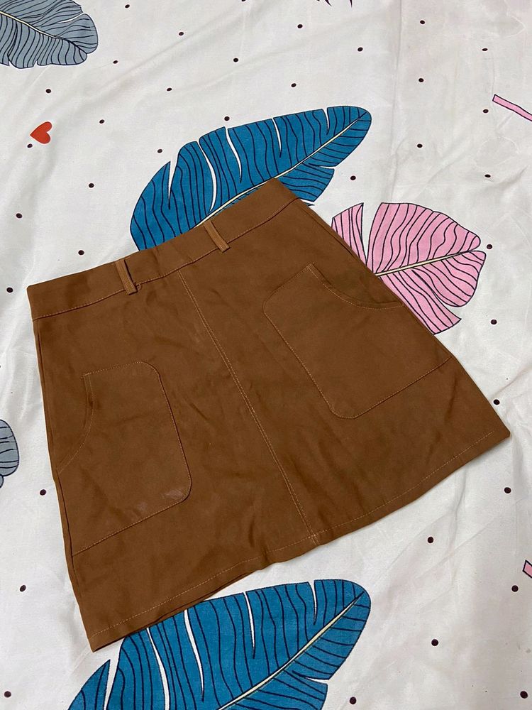 Brown Skirt (Xs)