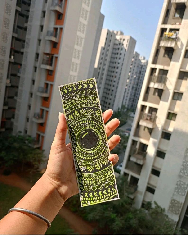 Handmade Mandala Bookmark 🔖