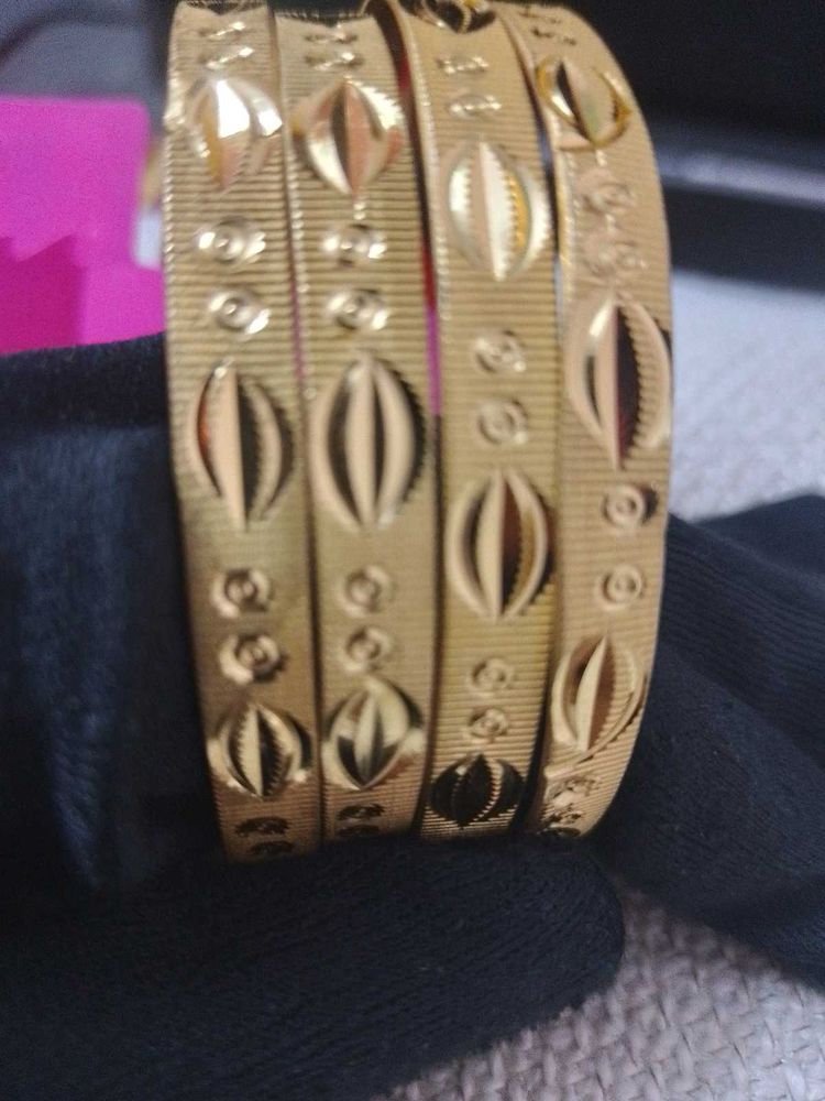 Gold Plated Bangles