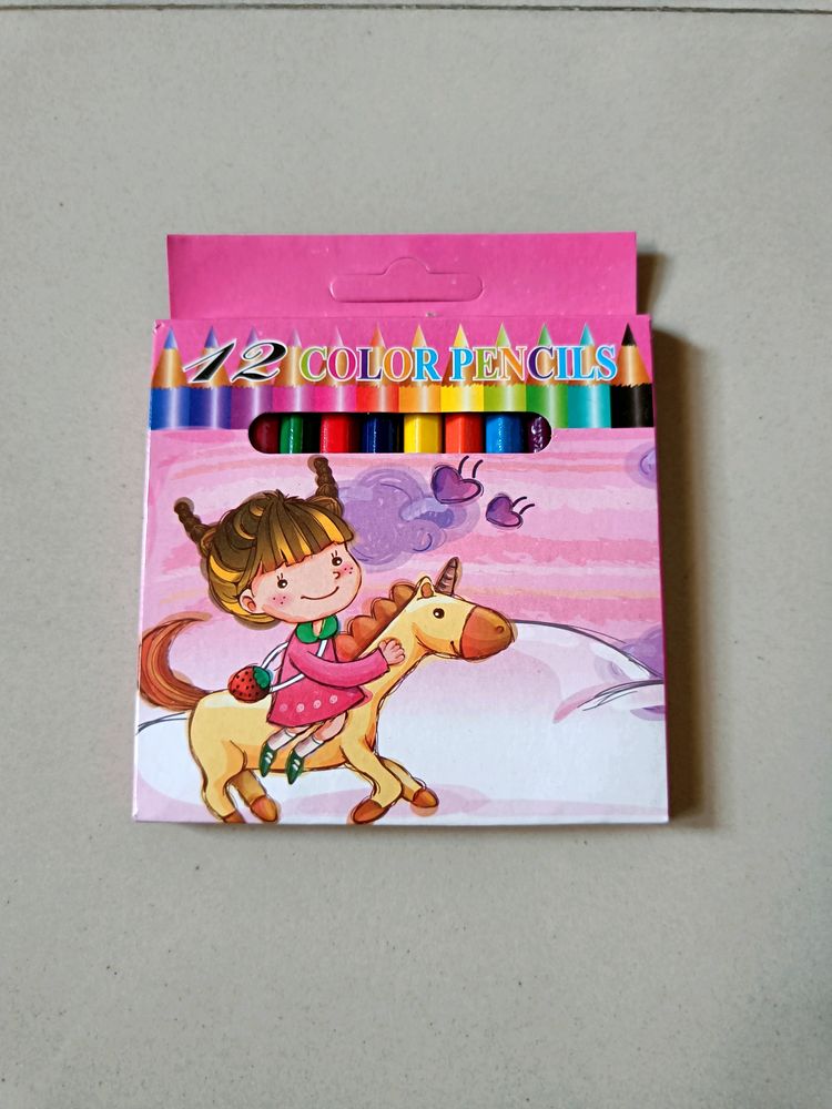 Set Of 12 Colour Pencil