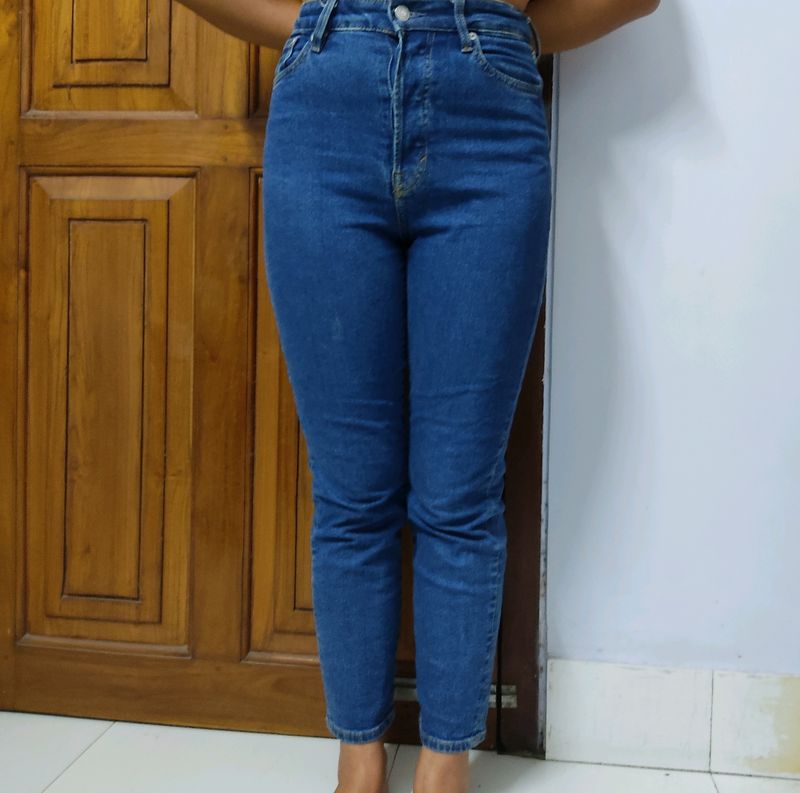 High Waisted Slim Fit Pant