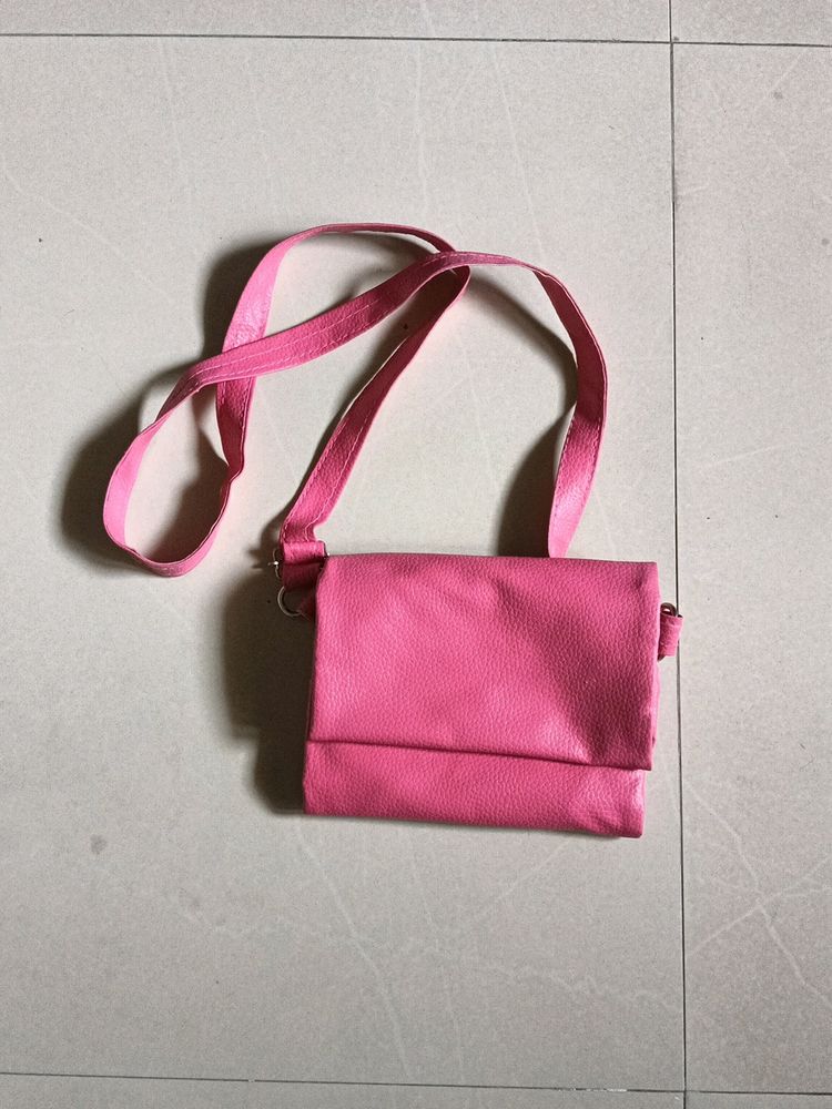 New Pink Sling Bag