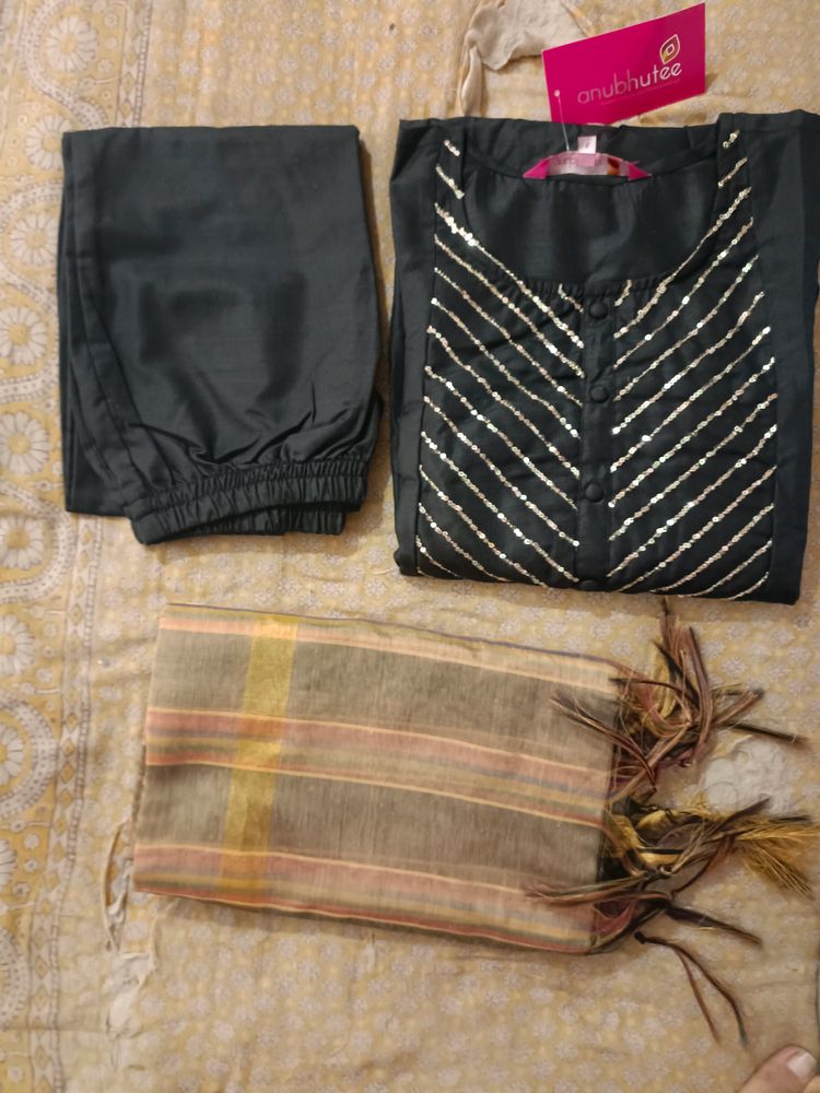 Women's Kurta Pant Duppata