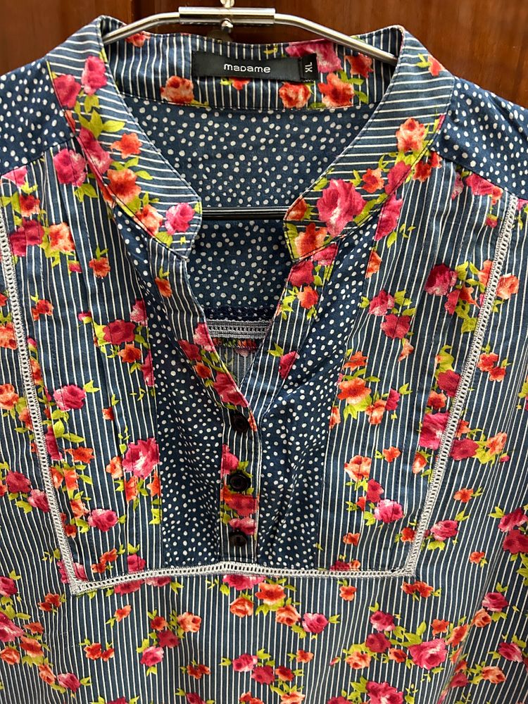 Smart Floral Formal Shirt