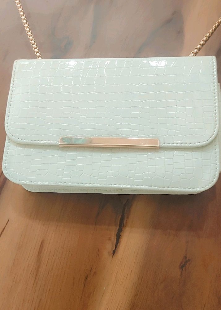 White Sling Bag