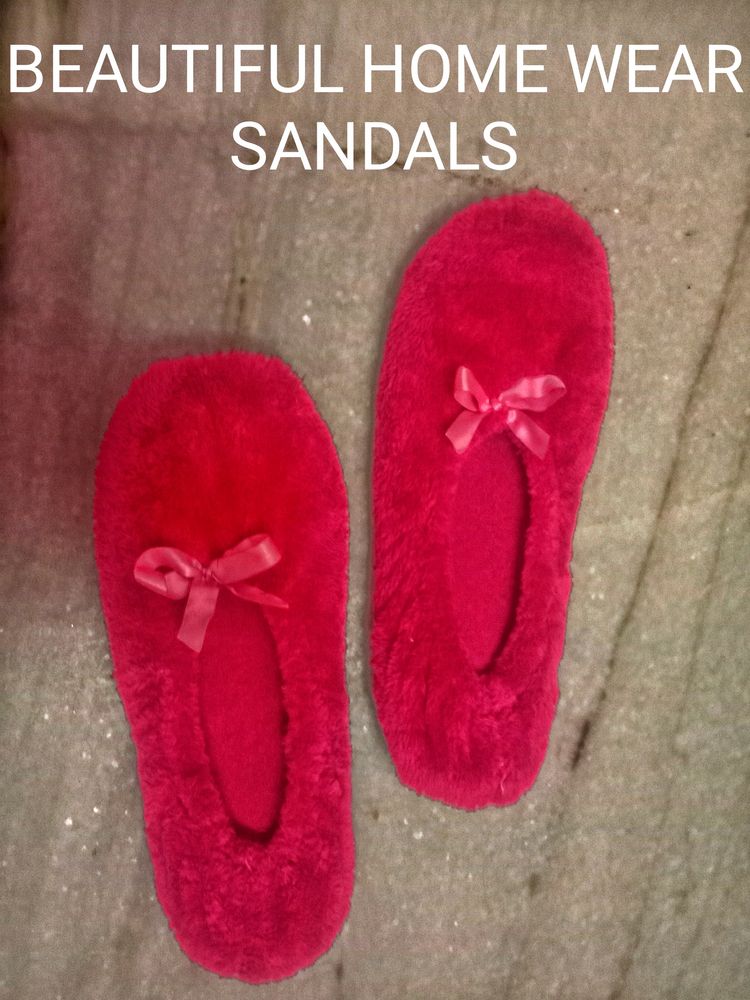 Beautiful And Non Slippery Girls Homewear Sandals