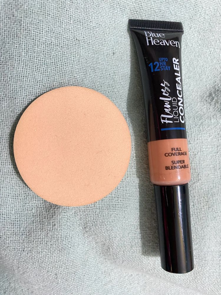 Blue Heaven Full Coverage Liquid Concealer- Cream