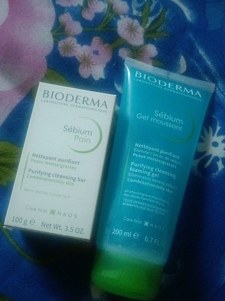 Bioderma Facewash With Free Gift