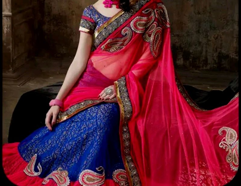 Designer Lehenga Saree