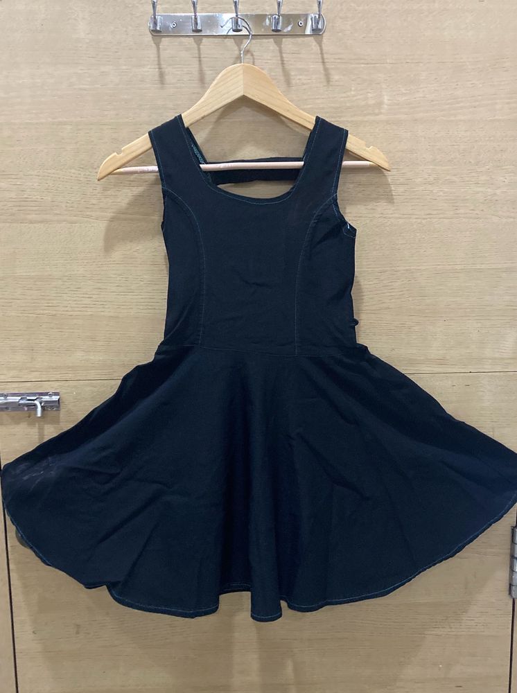 Black Fit nd Flare Dress