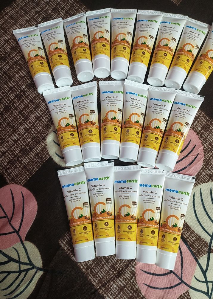 Mamaerth Vitamin C Sunscreen💚💚💚