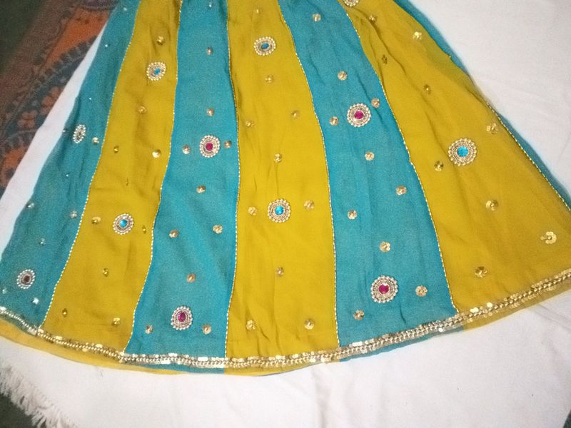 Lahenga Choli And Dupatta Fabric For Women