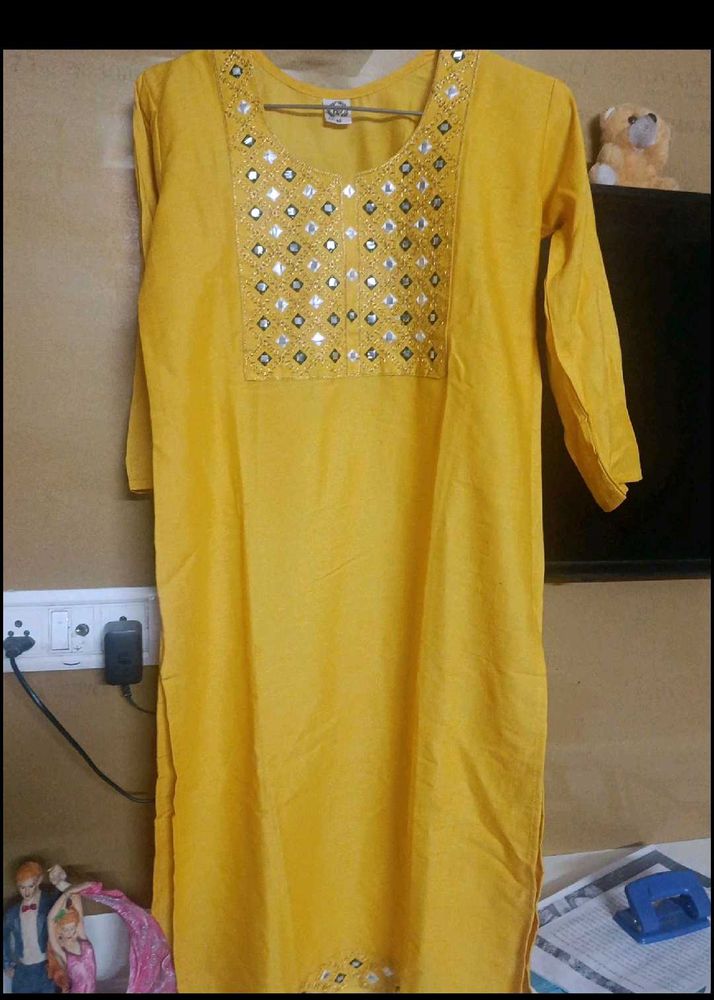 Xl  Mirror Work  Kurti