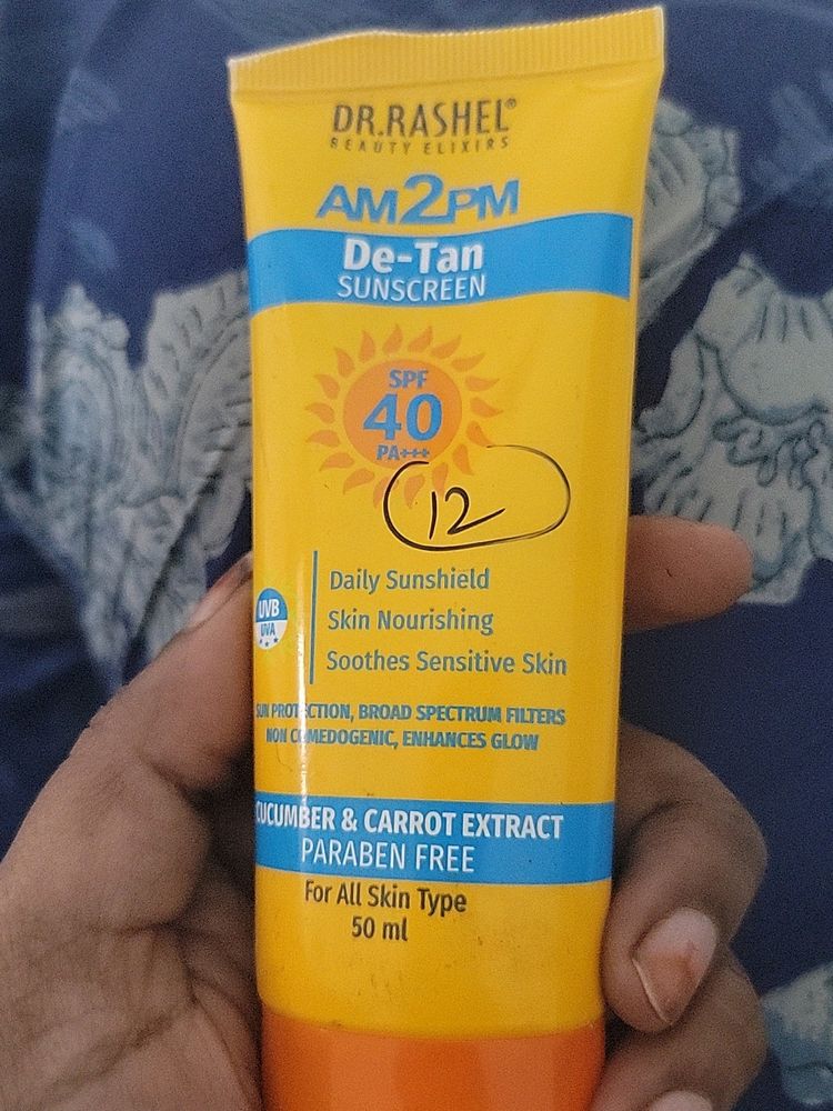 Dr Rashel Detan Sunscreen