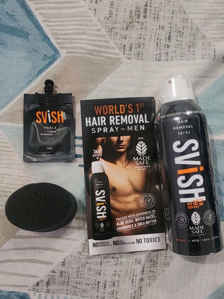 Svish On The Go Hair Removal Spray Men