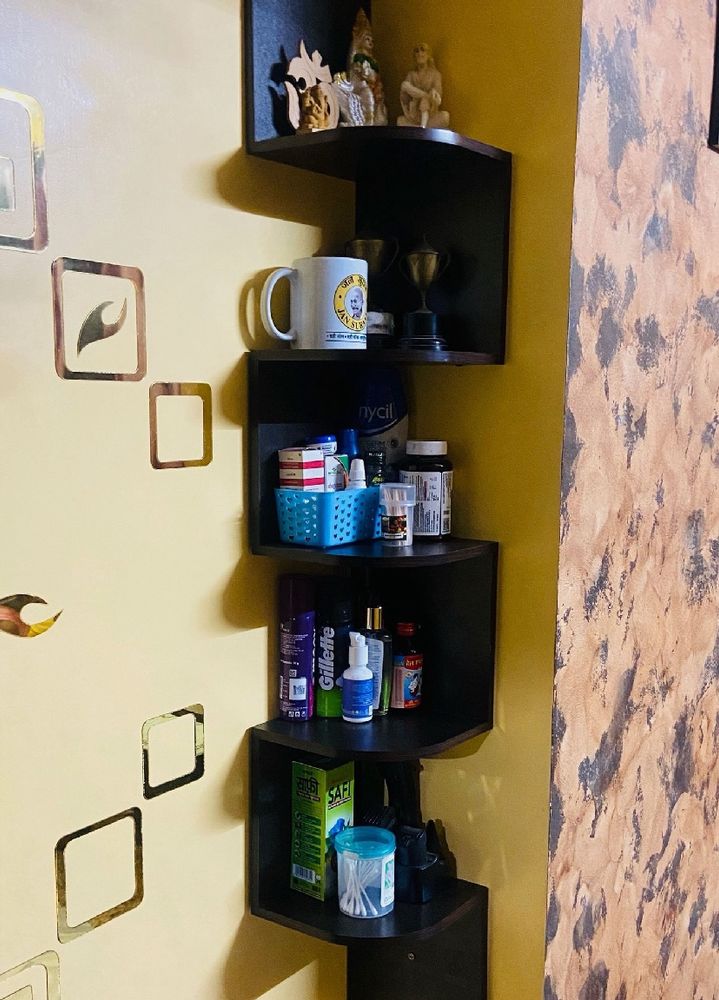 New Corner Hanging Shelf For Wall