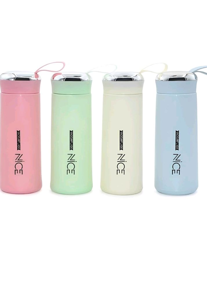 Nice Premium Glass Water Bottle, 400ml