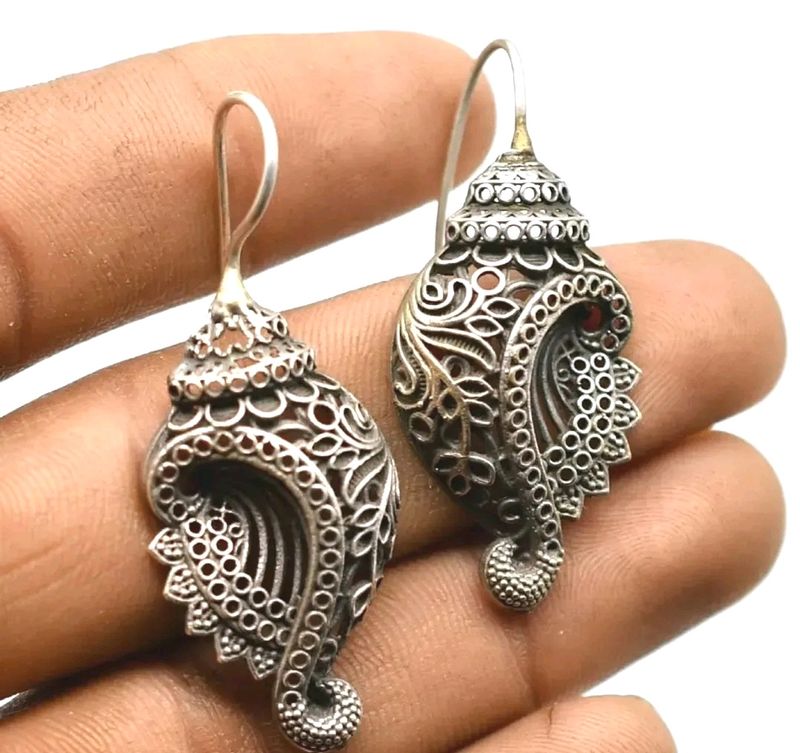 Trendy Oxidized Earrings  Studs