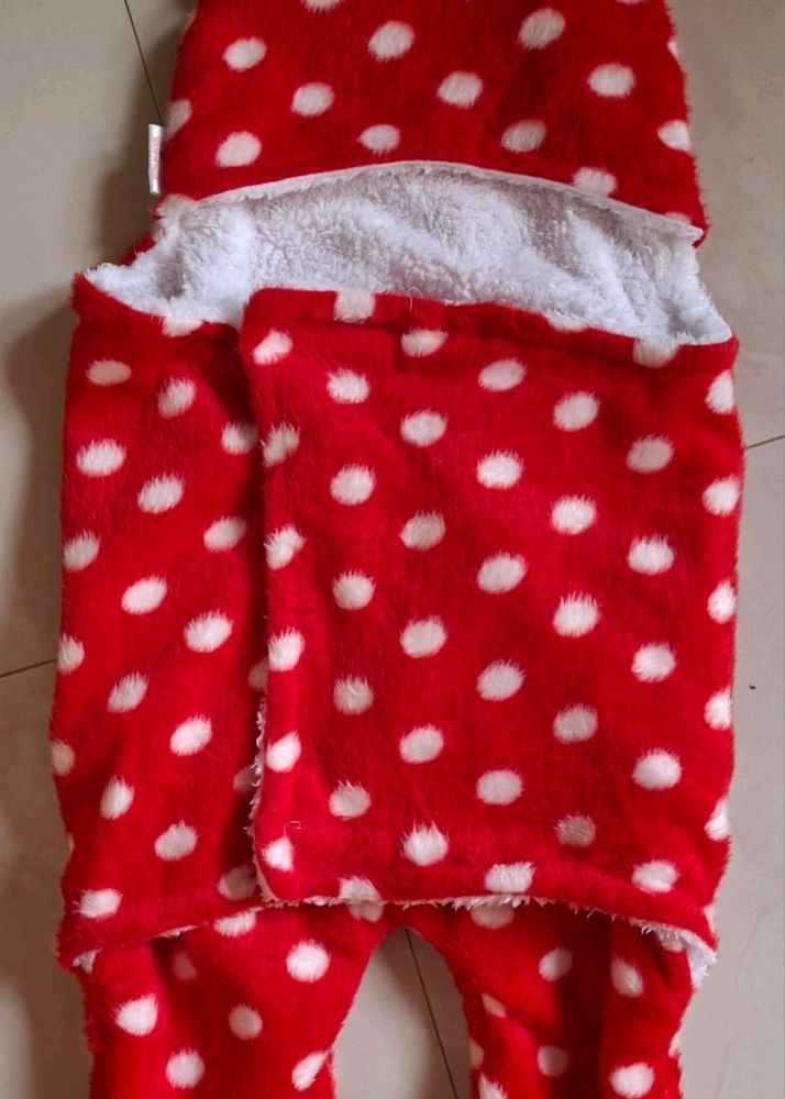 Red Baby Swaddle