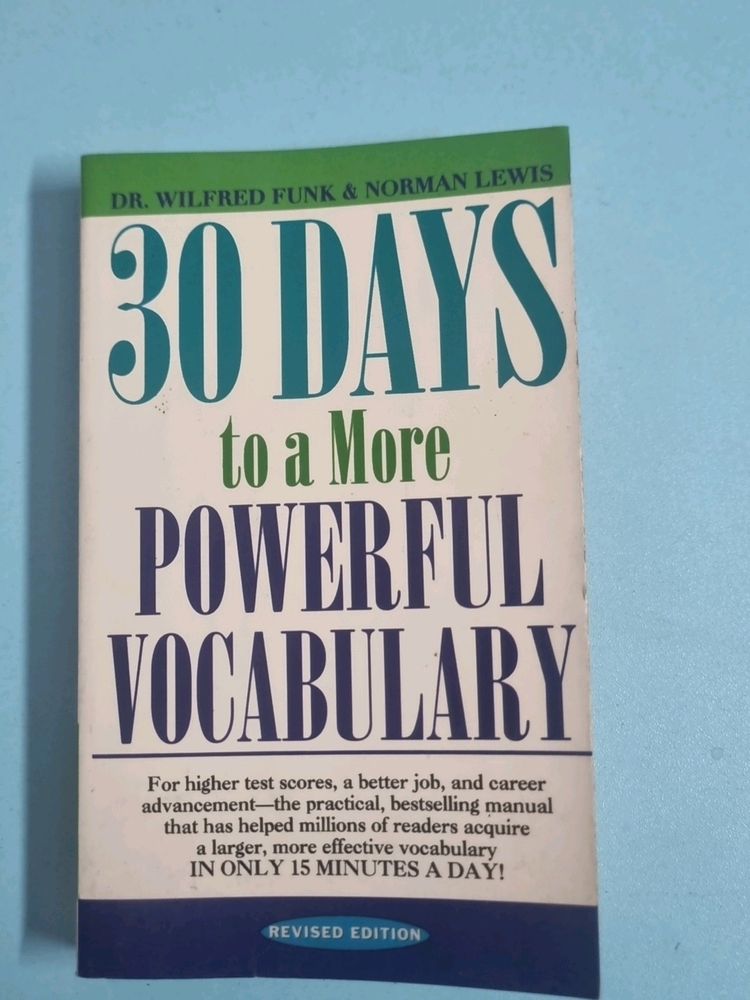 30 Days To A More Powerful Vocabulary