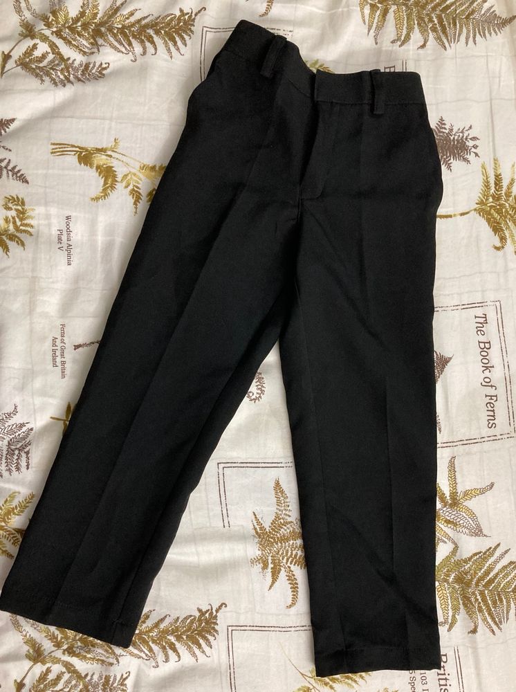 Black Boys Formal Suit Pant