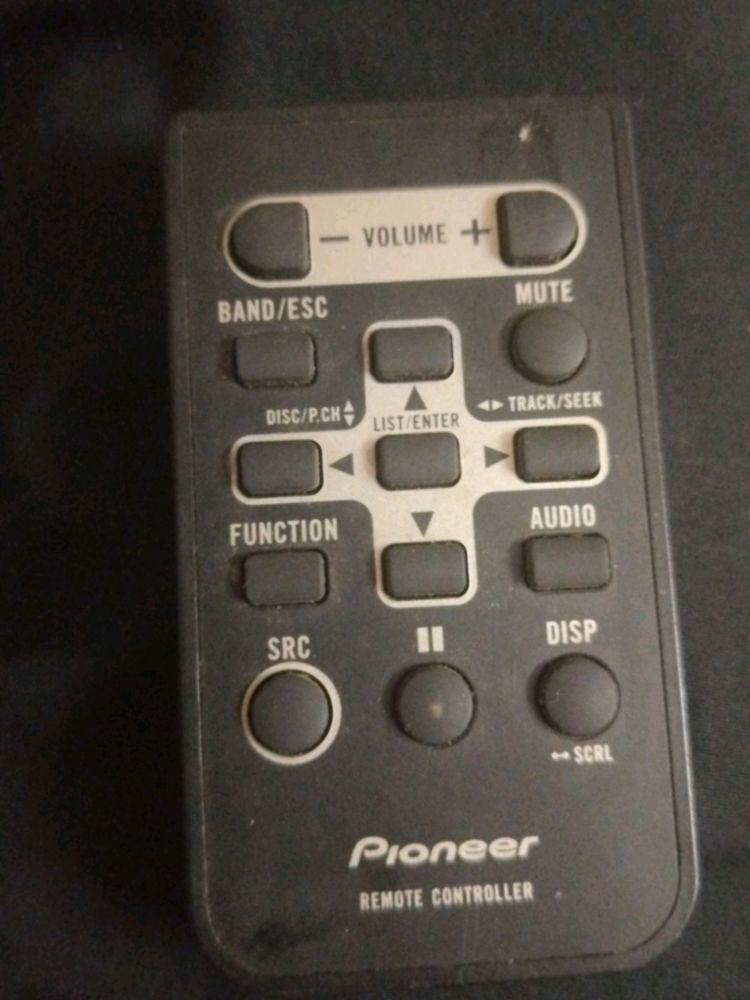 Remote Of Pioneer Brand Car Music System