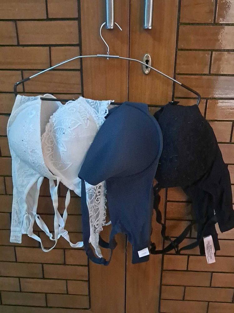 Combo Of Four Imported Fabric Bra  Calvin  Klein