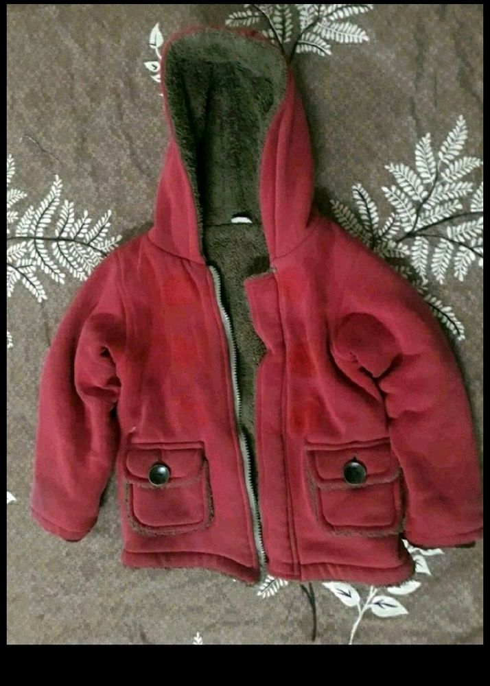 Very Fancy Jacket For Kids With Back Teddy 🧸😍