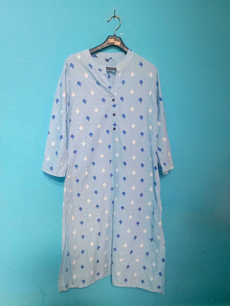 LIGHT BLUE KURTA FOR WOMEN 👕