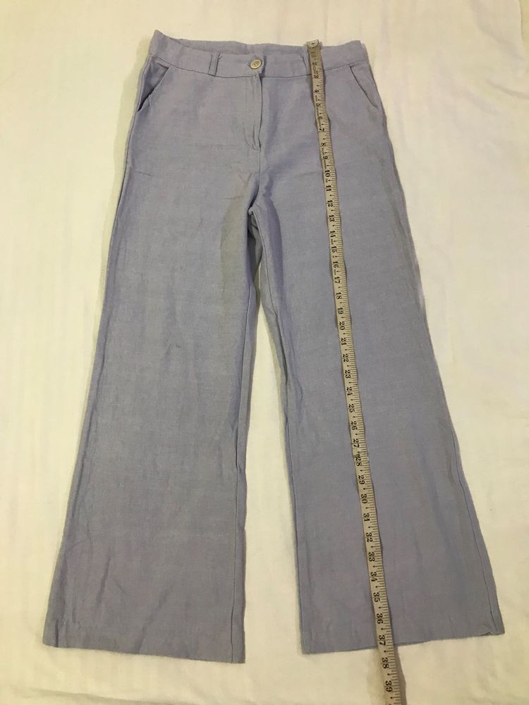 Light Baby Blue Trouser Waist 28