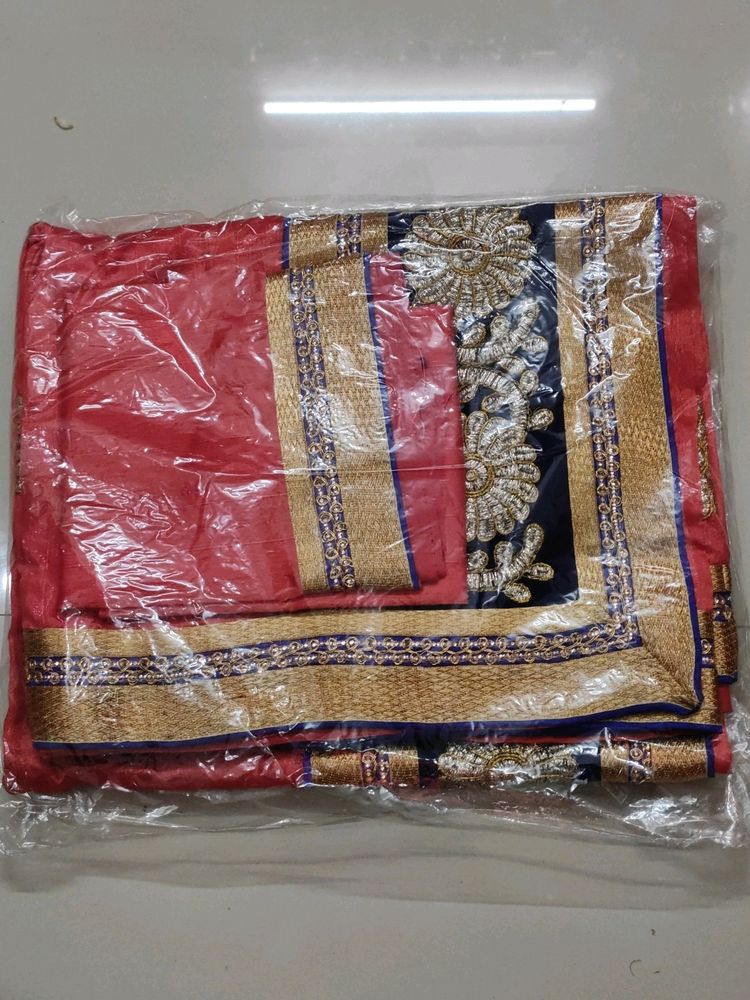 NEW SAREE WITH BLOUSE PIECE FOR SALE