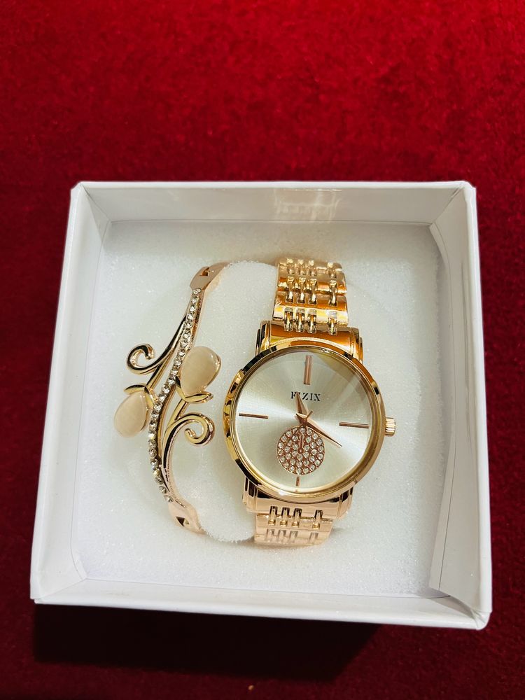 Branded Designer Watch With Braclet New Wid Tag❤️