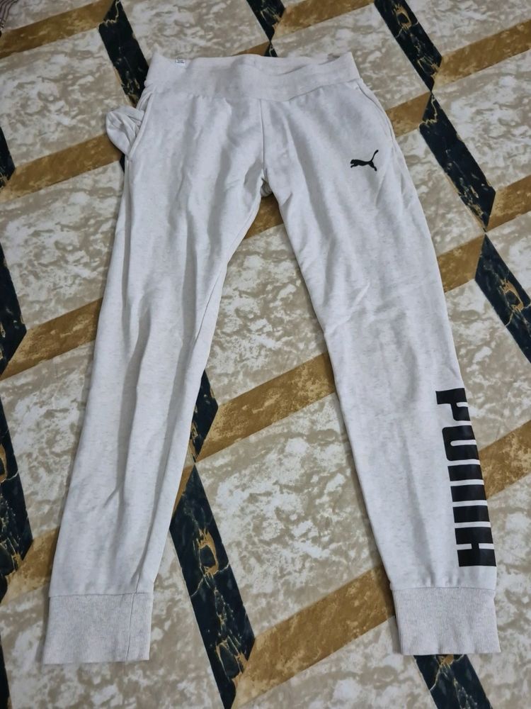 Puma White Trackpants