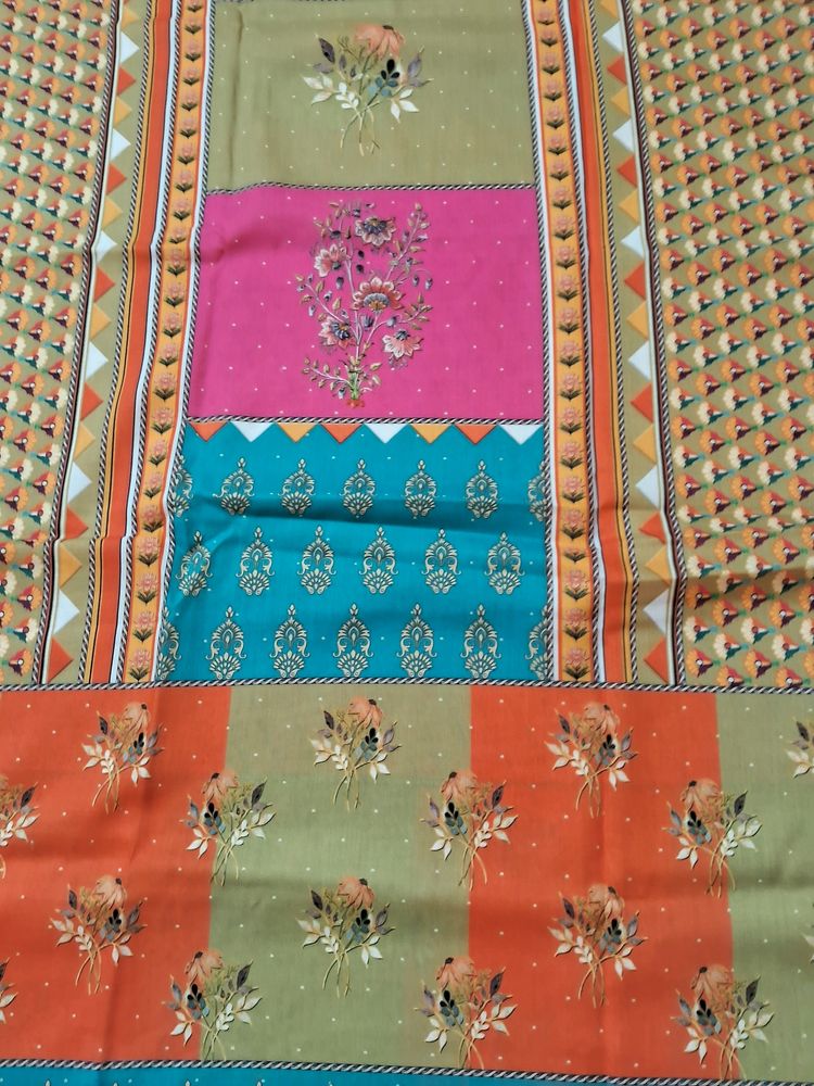 Pakistani Lizi Bizi Cotton Dress Material