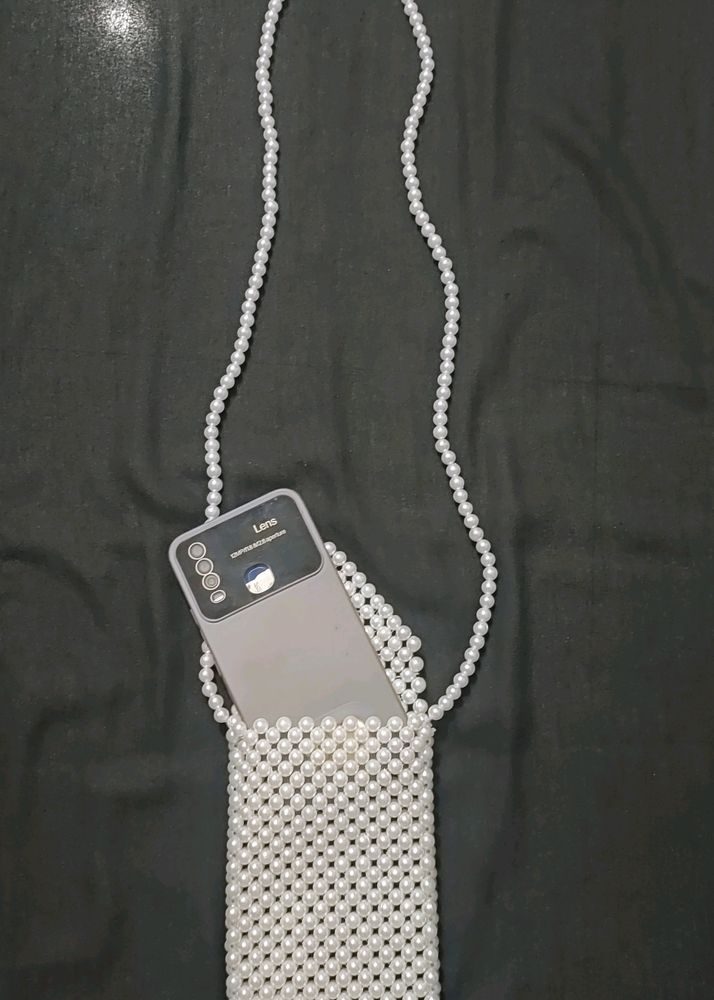 Handmade Pearl Sling Bag