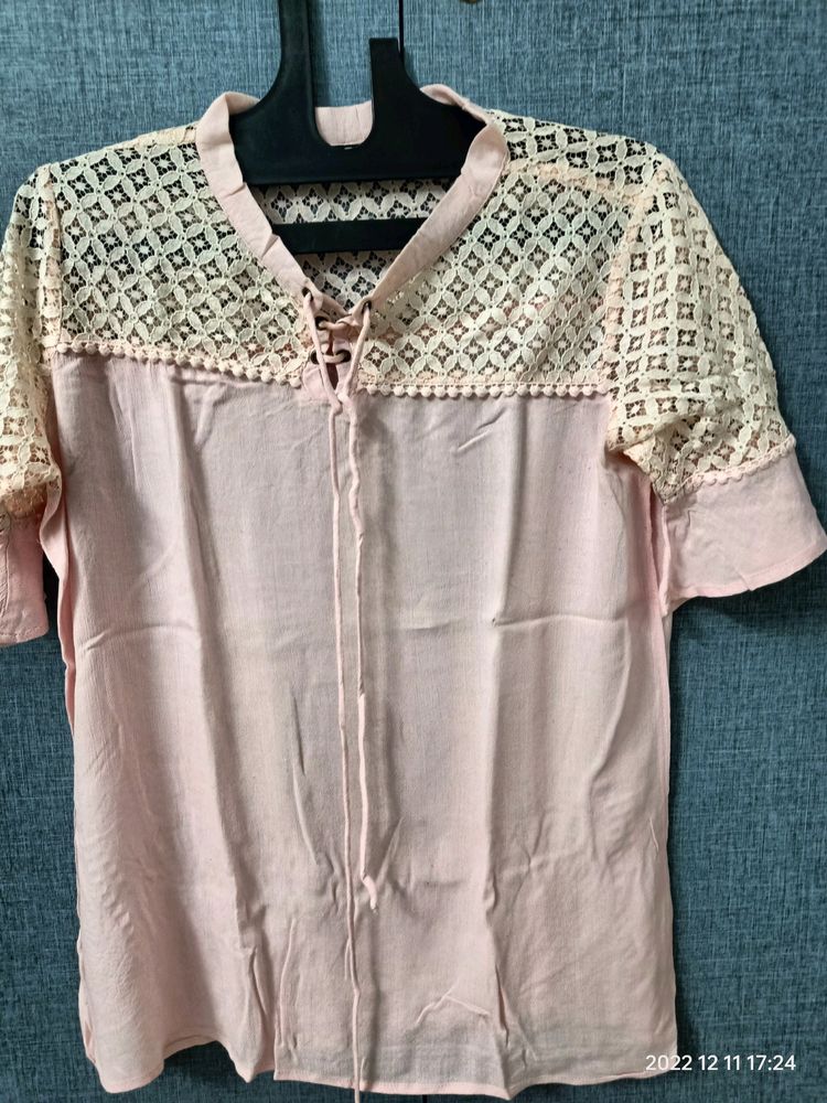 Branded pink Top(CHEROKEE)