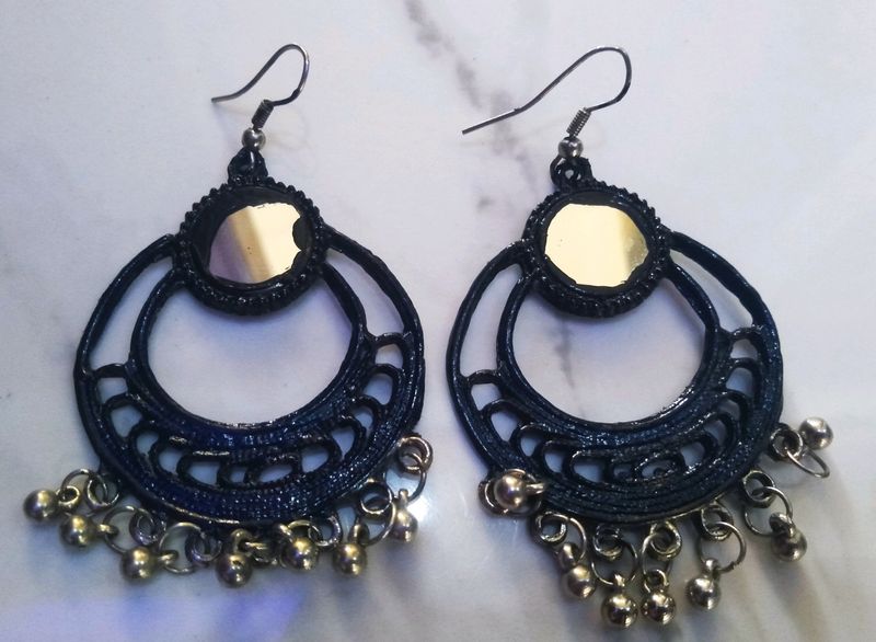 Black Earrings for women.