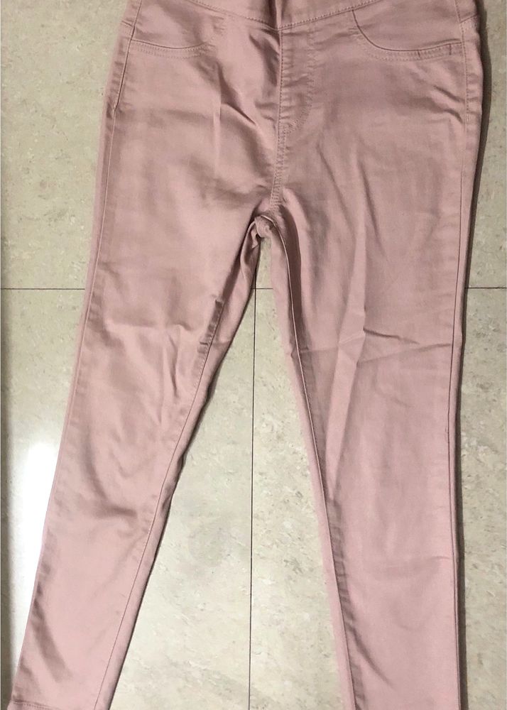 Baby Pink Jeggings