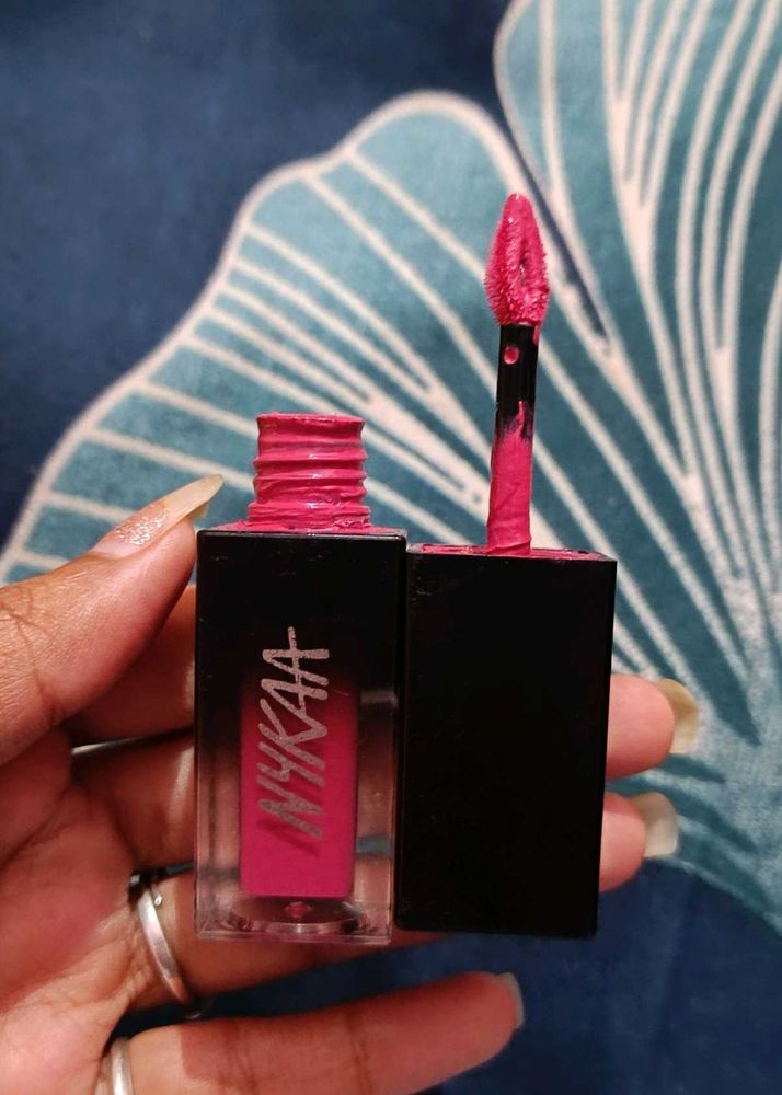 Nykaa Matte Lipstick - Thirsty (Pink)