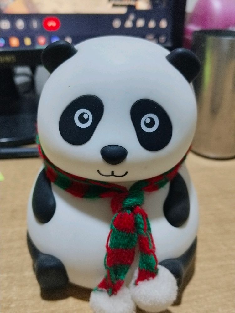 Bright panda With Suprise Keychain