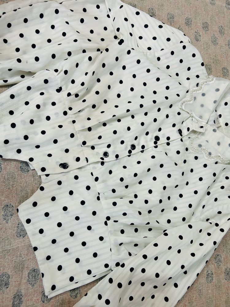 Polka Dots 🤍🖤 Wanna Do Swap