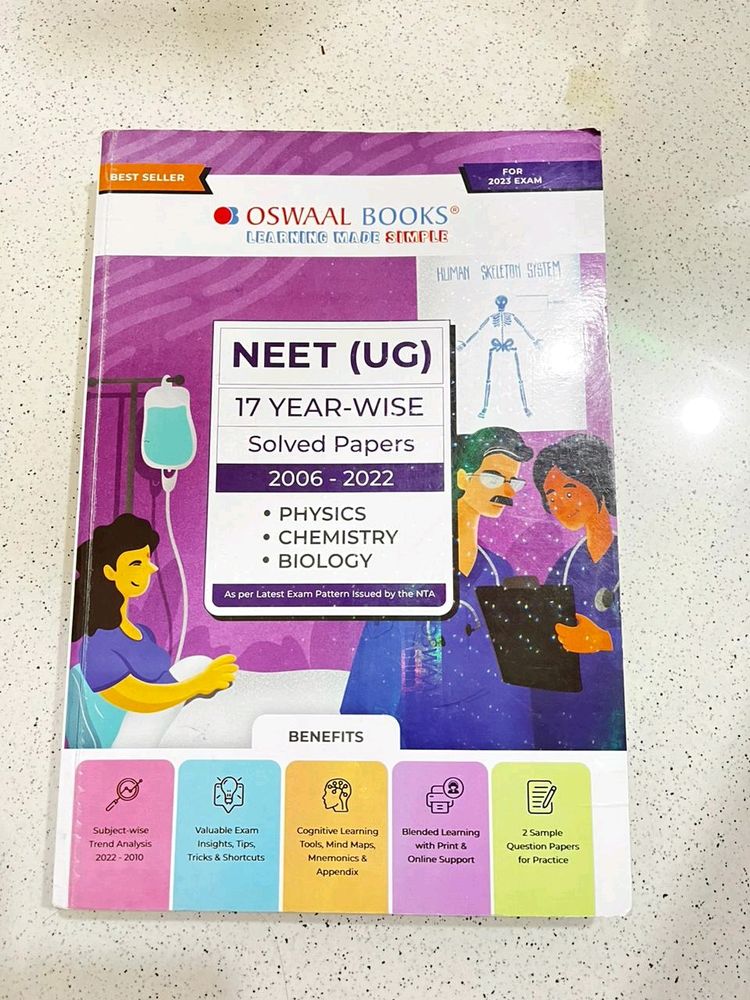 OSWAAL BOOKS NEET (UG) 17 YEAR-WISE SOLVED PAPERS