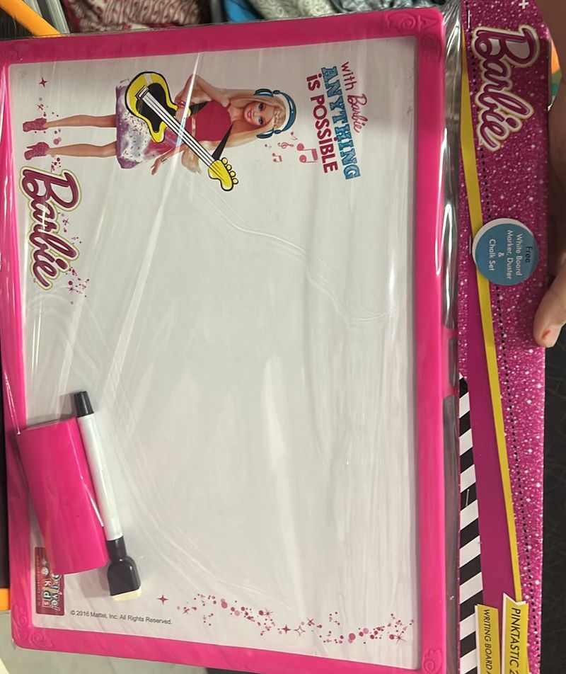 BARBIE Black And White Board For Kids