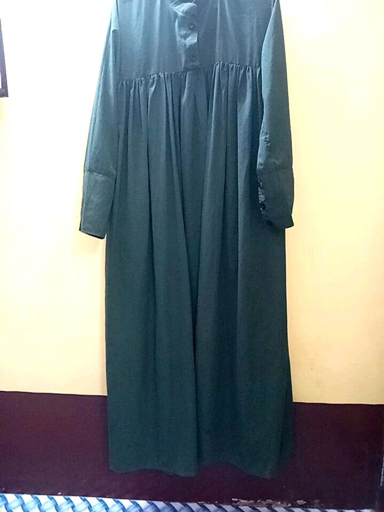 Dark Green Abaya