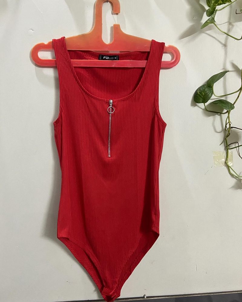 Red Bodysuit