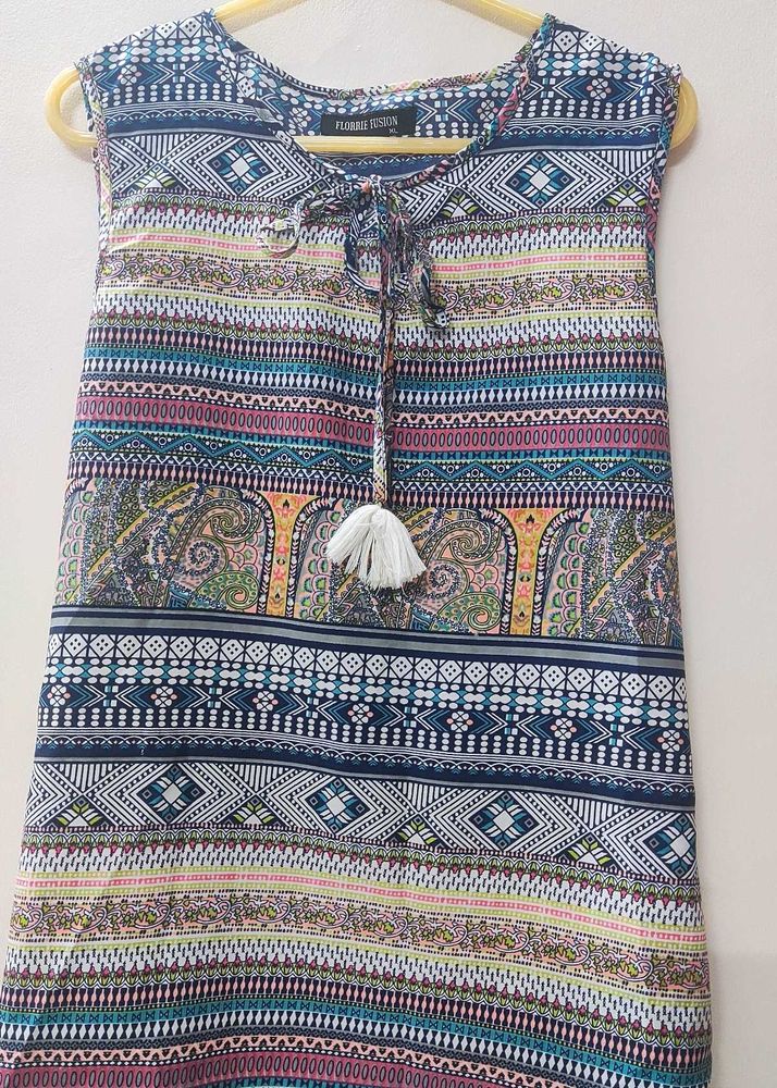 Multicolored Short Kurti