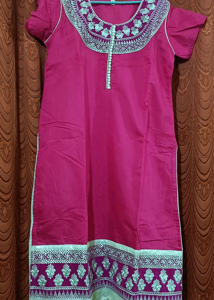 Pink Kurti